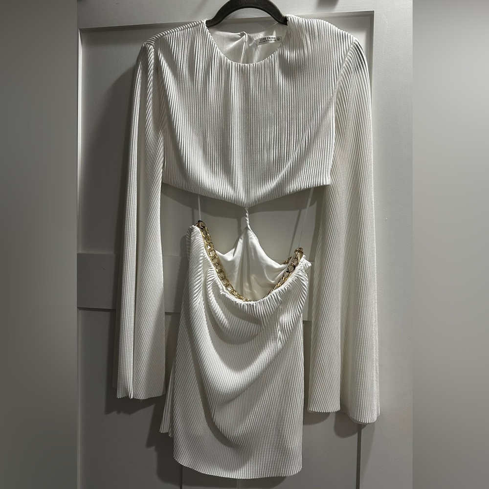 12th Tribe White Gold Chain Dress